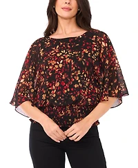 Sam & Jess Women's Smocked-Waist Top