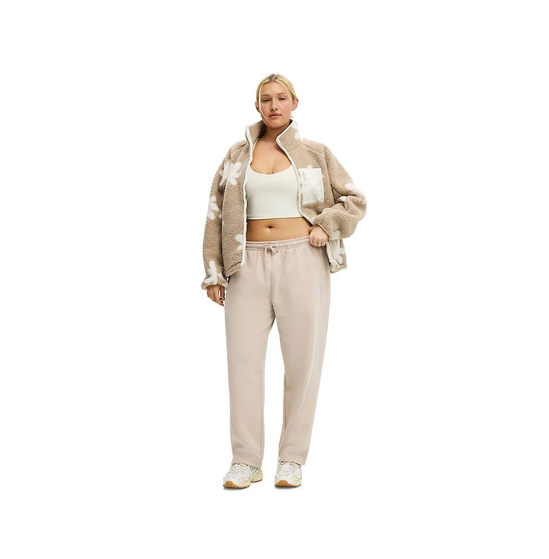 Cotton On Women's Active Trail Sherpa Zip Through