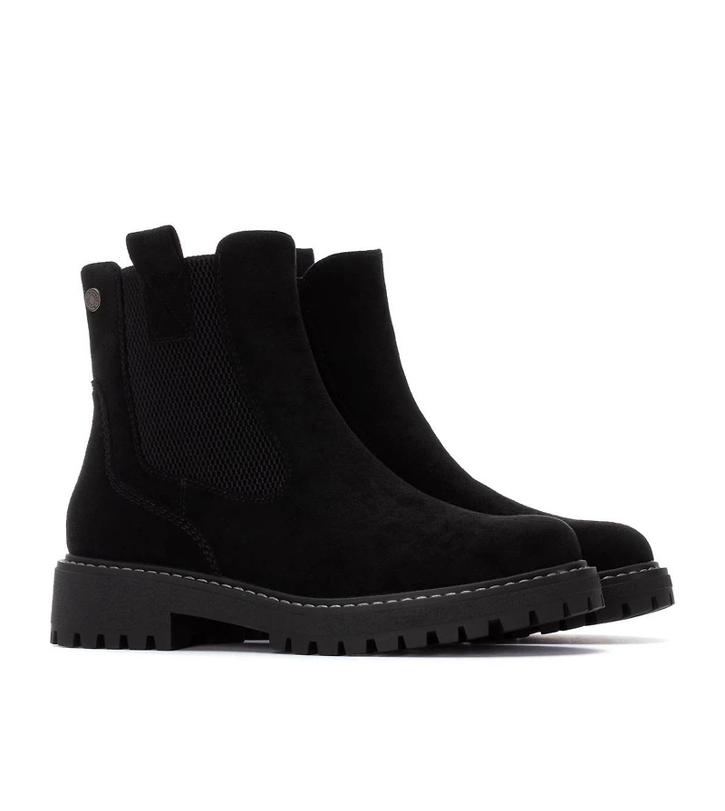 Women's Suede Chelsea Booties Refresh Collection By Xti