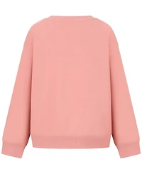Roxy Girls 7-16 Hibiscus Oversized Crewneck Sweatshirt