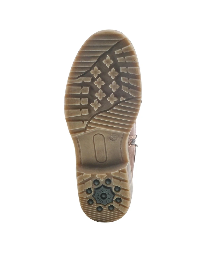 Spring Step Mangie Tall Boot with Extended Calf Zipper and Shock-Absorbing Sole