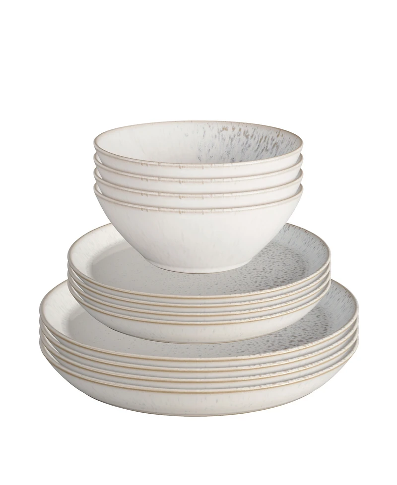 Kiln by Denby Collection 12 Pc. Dinnerware Set, Service for 4