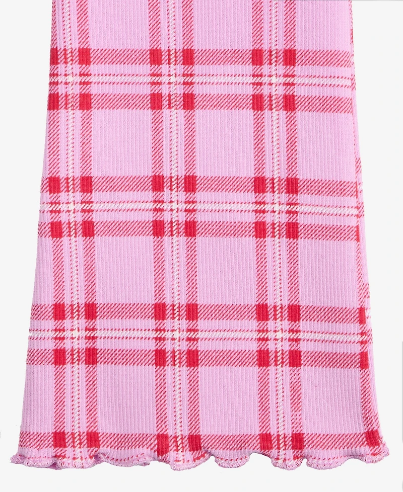 Epic Threads Toddler Girls Plaid Ribbed Leggings, Macy's Exclusive