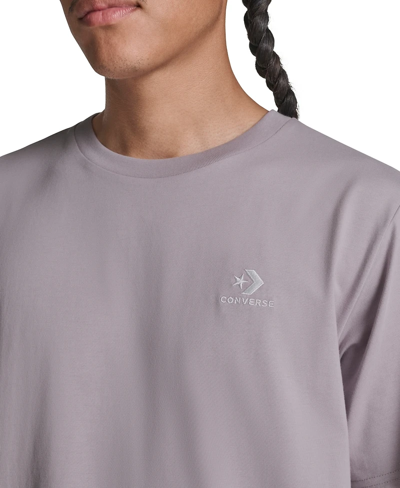 Converse Men's Standard Fit Left Chest Logo T-Shirt