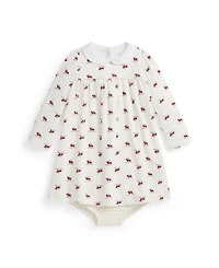 Polo Ralph Lauren Baby Girls 2-Piece Dress and Bloomer Set