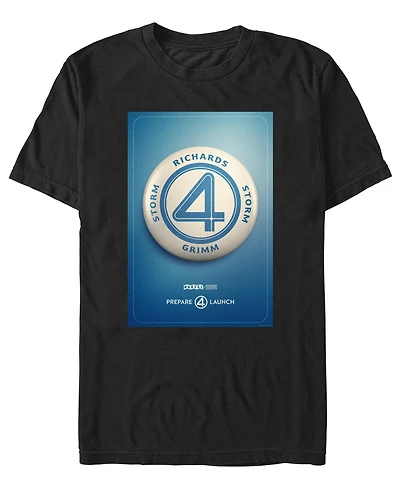 Fifth Sun Men's Fantastic 4 First Steps Short Sleeve T-Shirt