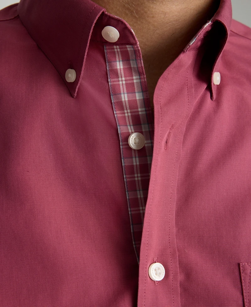 UNTUCKit Men's Regular Fit Wrinkle-Free Kaiser Button Up Shirt