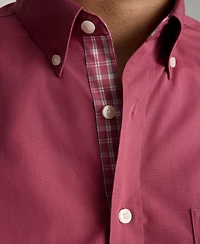 UNTUCKit Men's Regular Fit Wrinkle-Free Kaiser Button Up Shirt