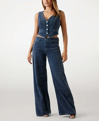 Guess Women's Bellflower Straight Leg Jeans