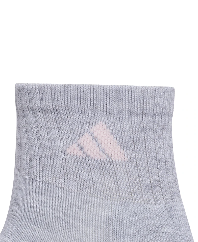 adidas Women's Athletic Cushioned Quarter Socks, Pack of 6