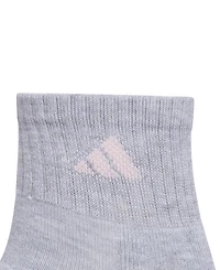 adidas Women's Athletic Cushioned Quarter Socks, Pack of 6