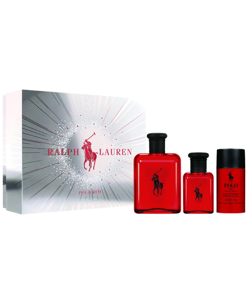 Ralph Lauren 3-Pc. Polo Red Fragrance Trio Gift Set