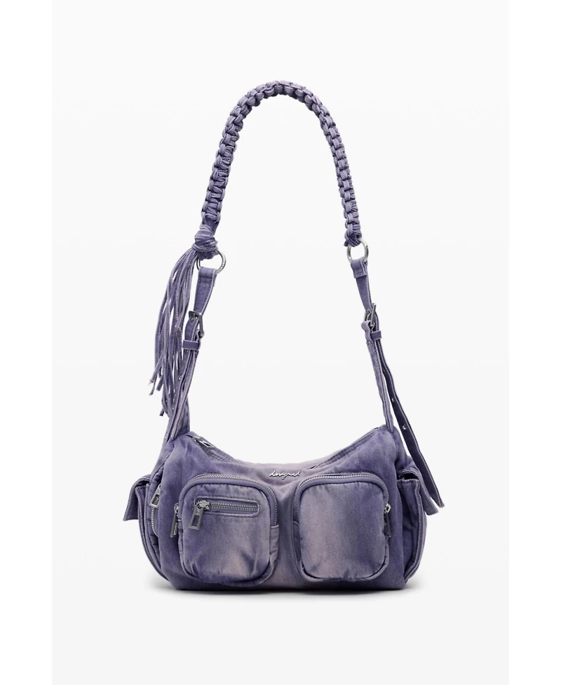 Desigual Women's Medium denim bag with pockets