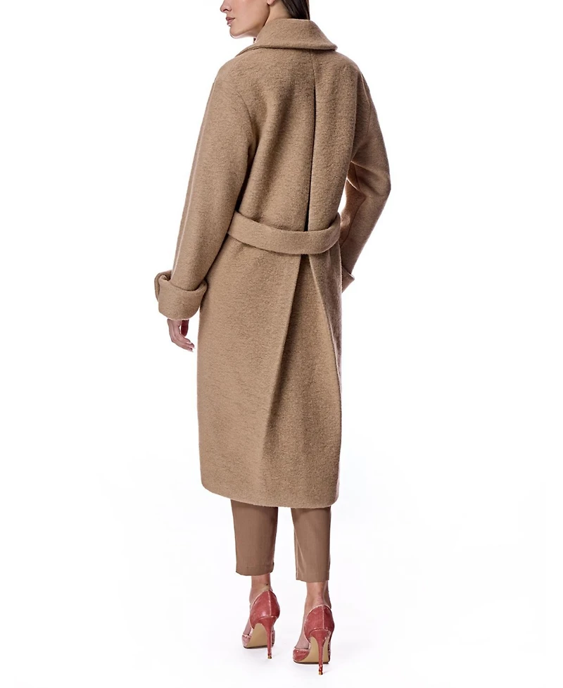Julia & Stella by Maximilian Women's Wool Wrap Coat
