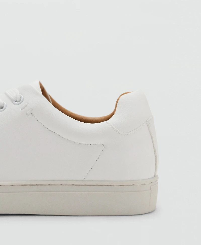 Mango Men's Lace-Up Panel Sneakers