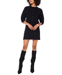 Vince Camuto Women's Raglan Crewneck Cardigan