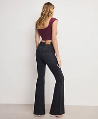 Good American Women's Dolly Joleans Flare Jeans