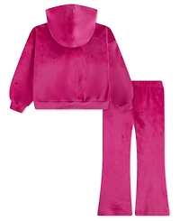 Nike Toddlers & Little Girls 4T-6T 2-Piece Hoodie and Velour Flared Leggings Set