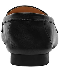Coach Women's Signature C Round Toe Leather Loafers