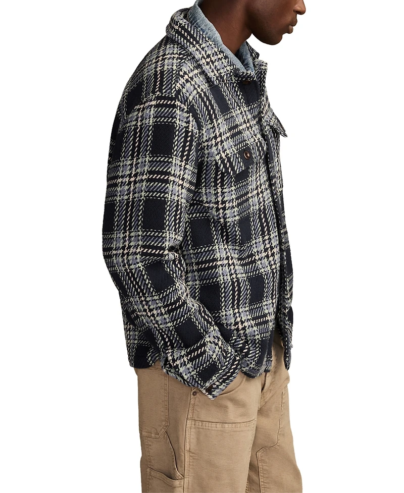 Lucky Brand Men's Twill Shirt Jacket