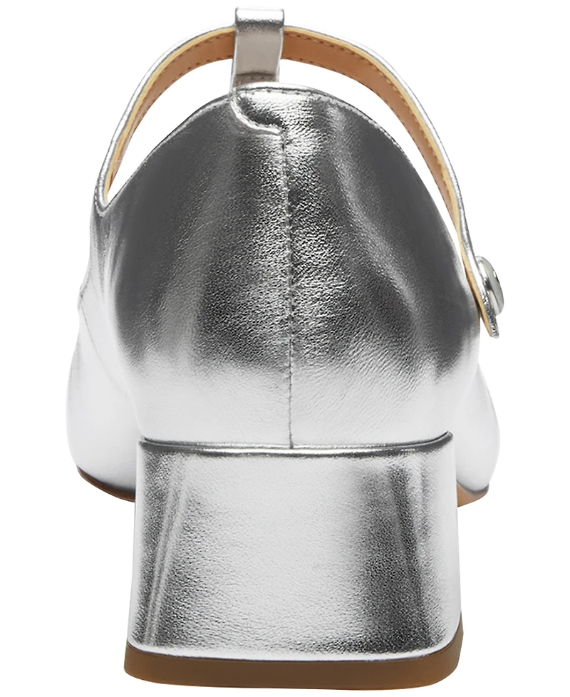 Coach Women's Angelina T-Strap Mary Janes Round Toe Pumps