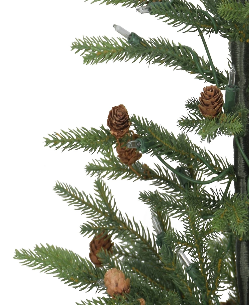 Puleo 2FT Pre-Lit Table Top Artificial Christmas Tree