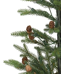 Puleo 2FT Pre-Lit Table Top Artificial Christmas Tree