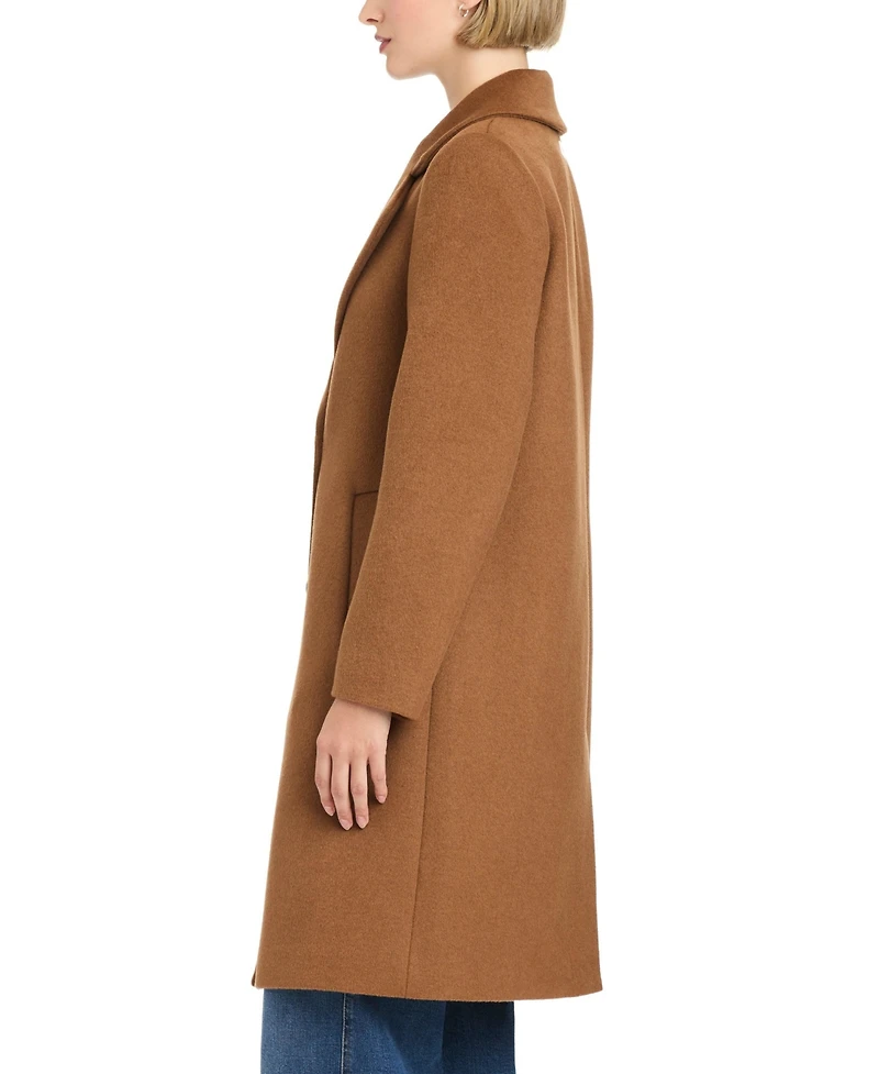 Vince Camuto Women's 38" Single-Breasted Wool-Blend Boyfriend Coat