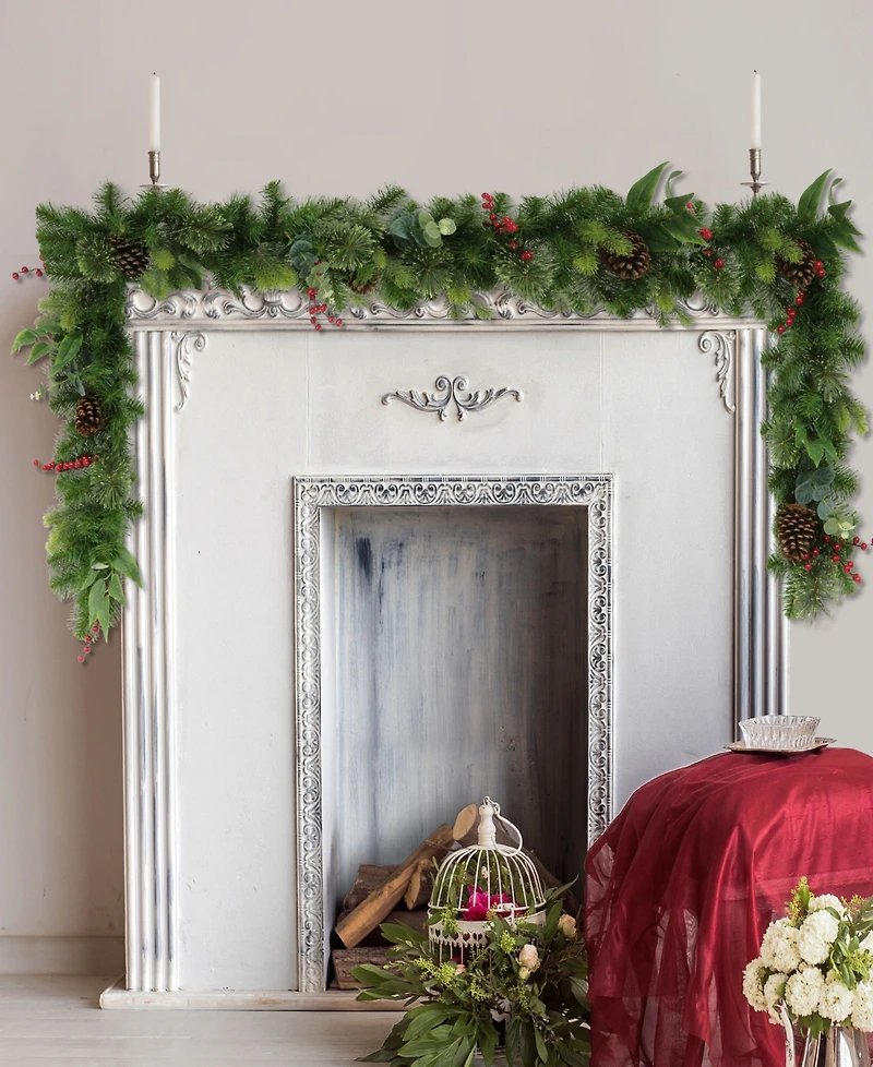 Puleo Decorated Christmas Garland