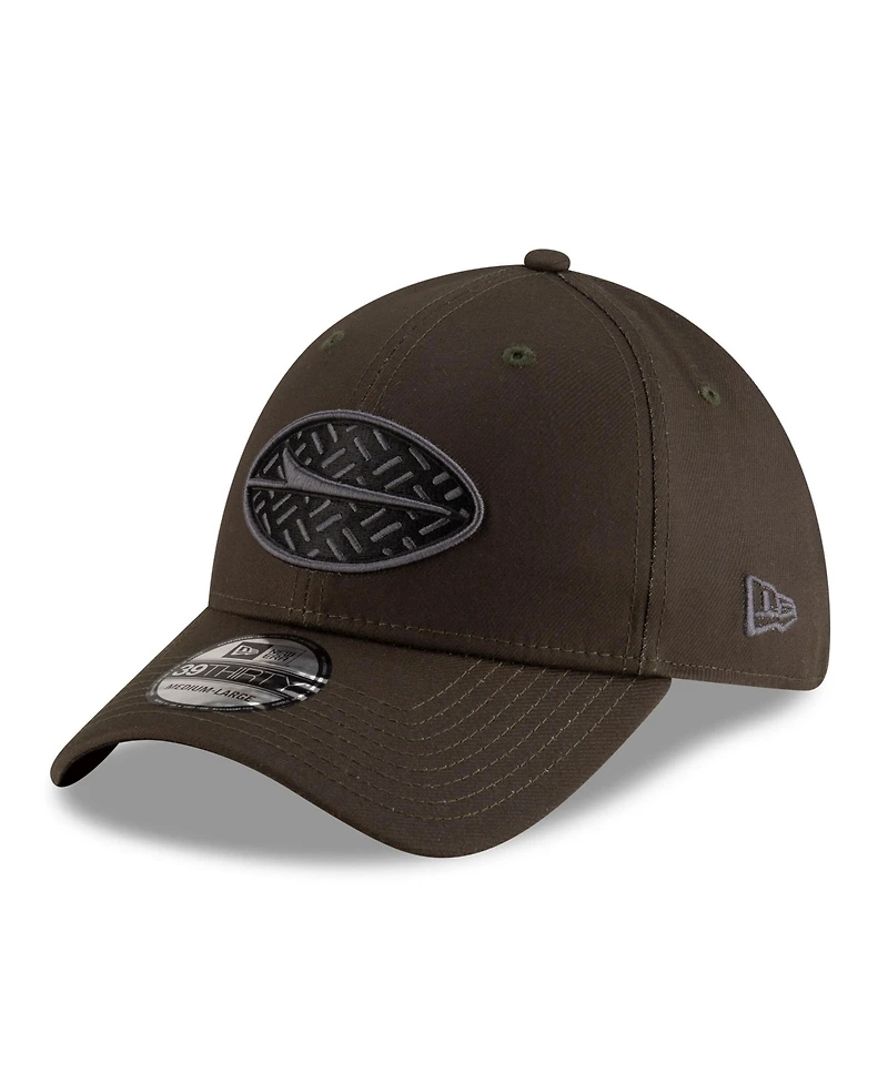 New Era Men's Dark Green York Jets 2025 Nfl Rivalries Sideline 39THIRTY Flex Hat