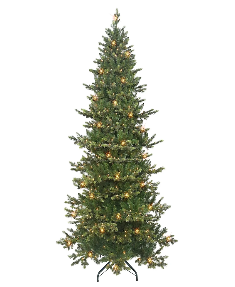 Puleo 7.5FT Pre-Lit Slim Royal Majestic Douglas Fir Downswept Tree