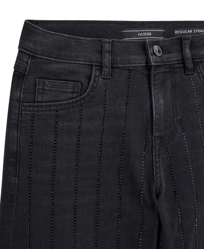 Guess Girls 7-16 90s Fit Rhinestones Jeans