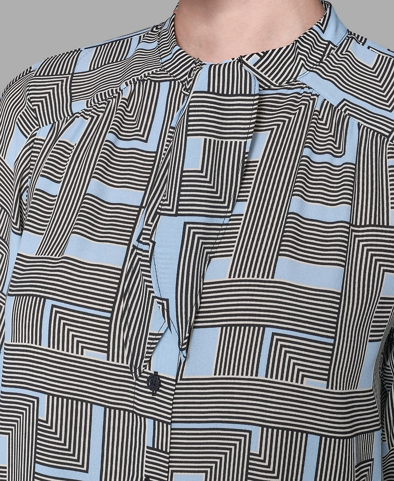 Karl Lagerfeld Paris Women's Printed Top