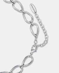 On 34th Large Link Collar Necklace, 18" + 3" extender, Macy's Exclusive