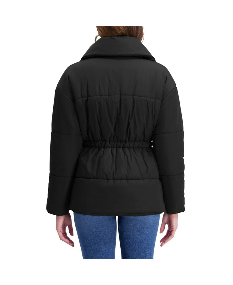 Kensie Cinched Waist Puffer