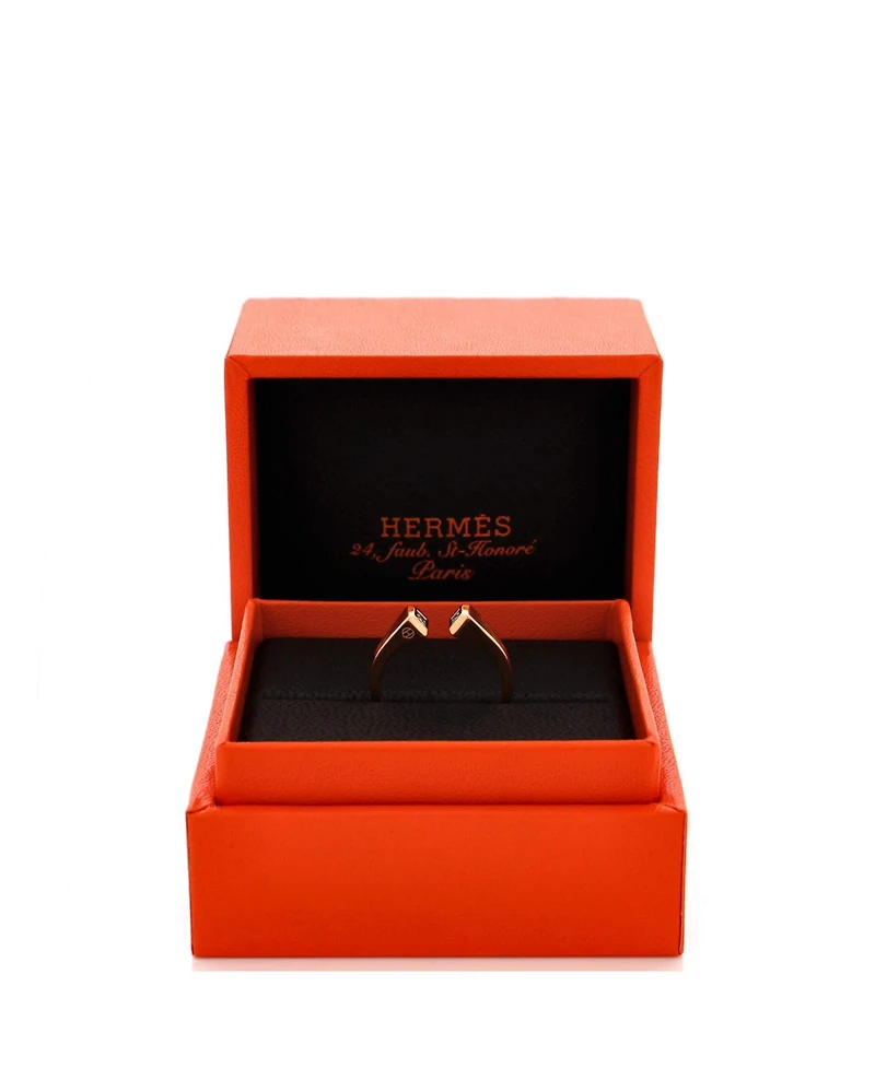 Pre-Owned HERMES Clou de Forge Ring