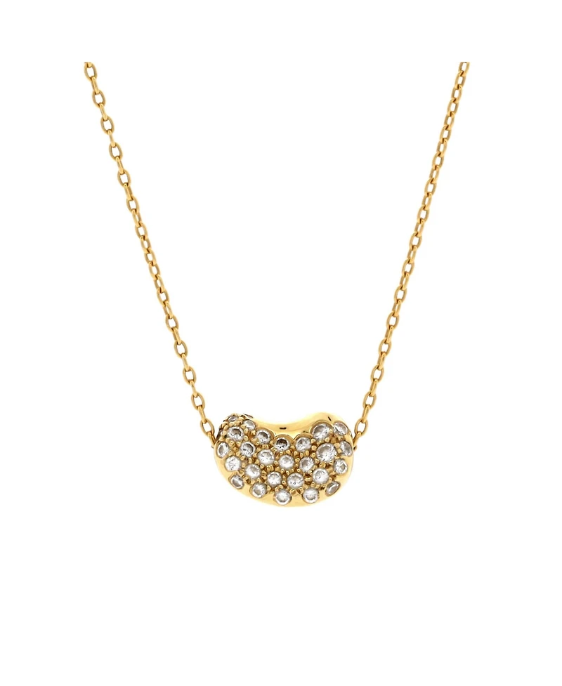 Pre-Owned Tiffany & Co Elsa Peretti Bean Pendant Necklace
