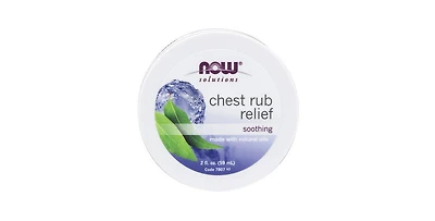Now Foods Chest Rub Relief ,2 fl oz