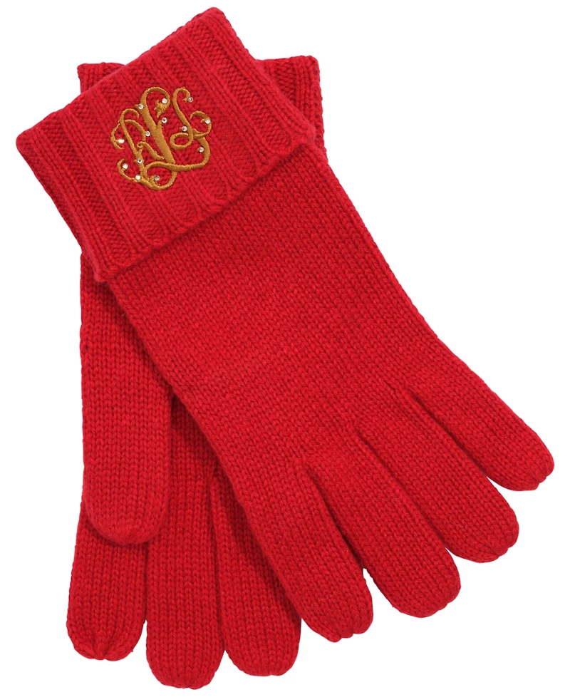 Lauren Ralph Lauren Direct Embroidery Gloves