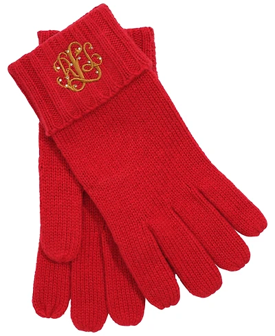 Lauren Ralph Lauren Direct Embroidery Gloves
