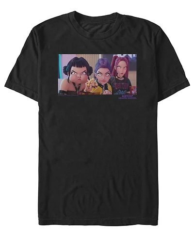 Fifth Sun Men's K-Pop Demon Hunters Short Sleeve Crewneck T-Shirt