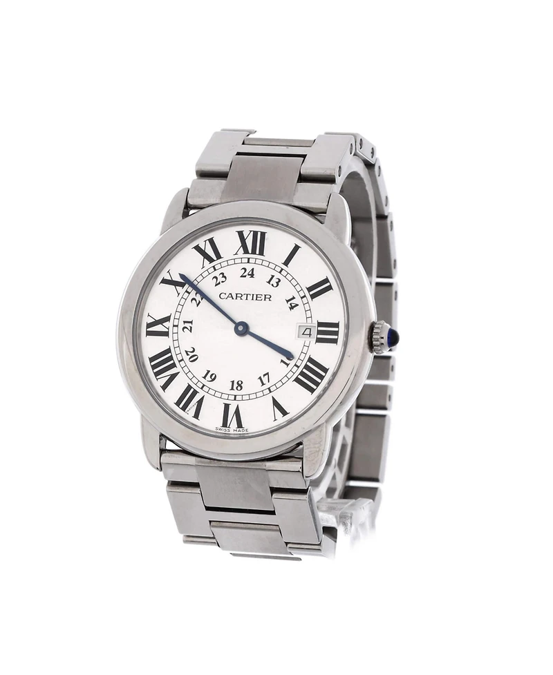 Pre-Owned Cartier Ronde Solo de Cartier Automatic Watch in Stainless Steel 36mm