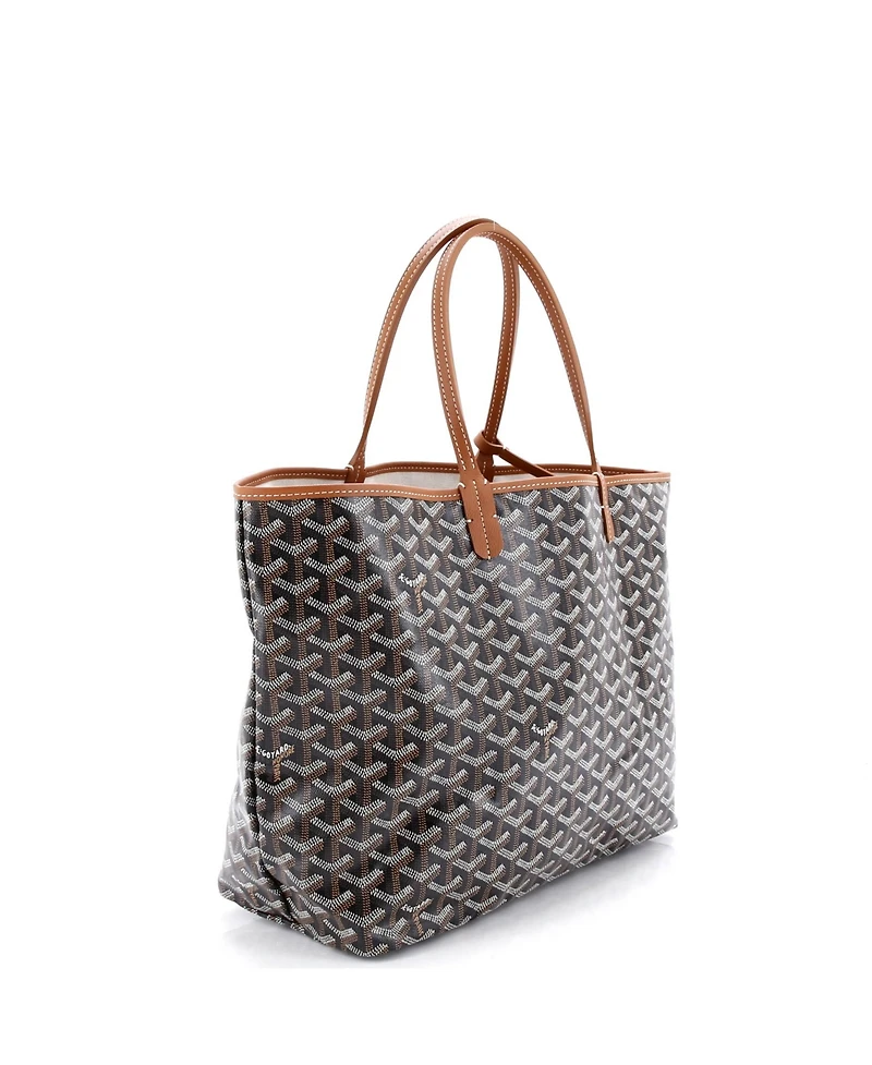 Pre-Owned Goyard Pm Saint Louis Tote Coated Canvas