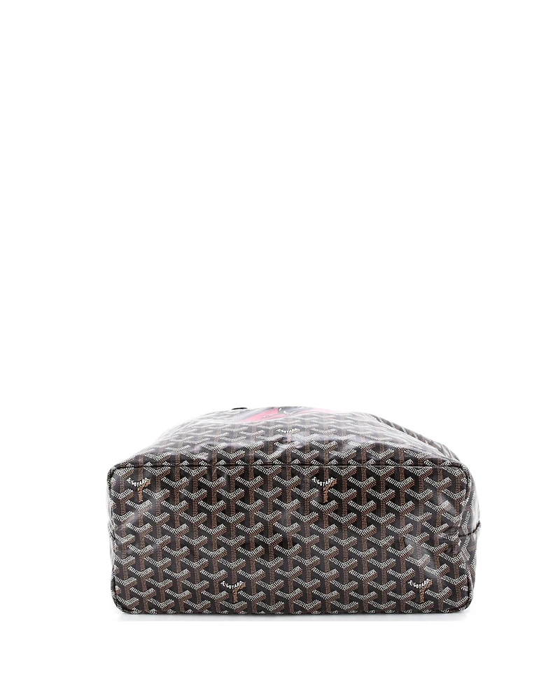 Pre-Owned Goyard Pm Artois Tote Printed Coated Canvas