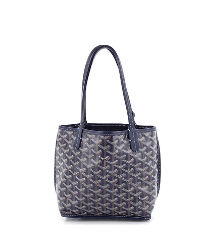 Pre-Owned Goyard Mini Anjou Reversible Tote Coated Canvas