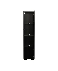 Streamdale Furniture Side Cabinet With Aluminum Strip Lamp