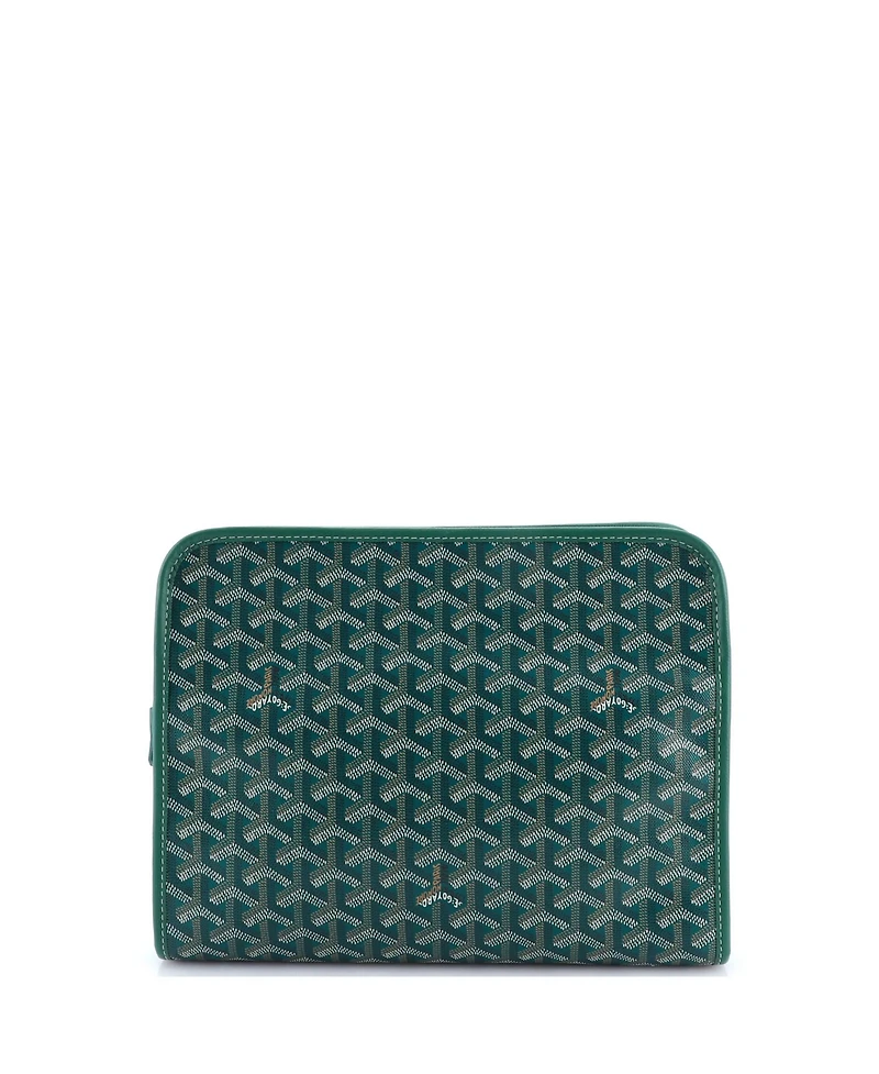 Pre-Owned Goyard Gm Jouvence Toiletry Pouch Coated Canvas