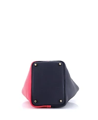 Pre-Owned Hermes Pm Casaque Picotin Lock Bag Clemence