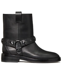 kate Spade new york Women's Flower Garden Suede Moto Boots