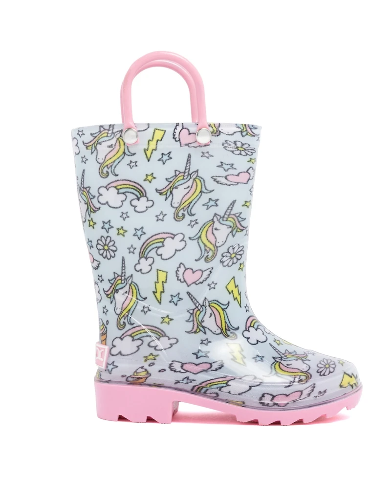 Macy's Toddler Girls' Svea Unicorn Printed Rain Boots